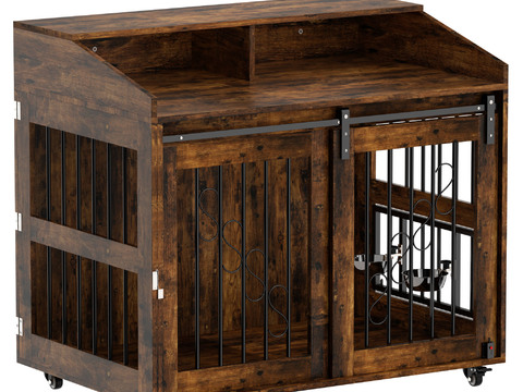 Barn Door Dog Cage Cage Pet Cage