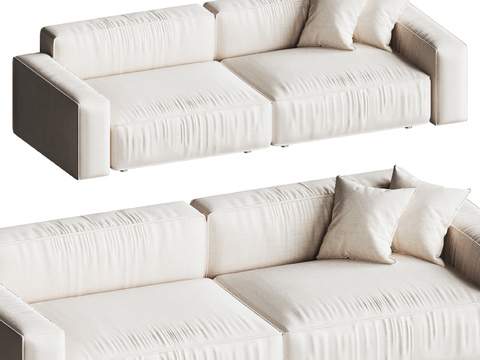 FLEXFORM soft sofa double sofa