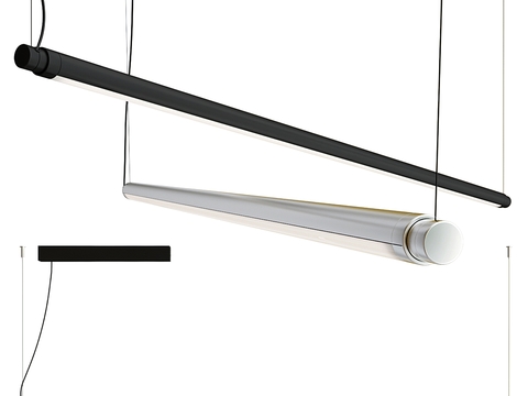 MISSANA minimalist LED chandelier