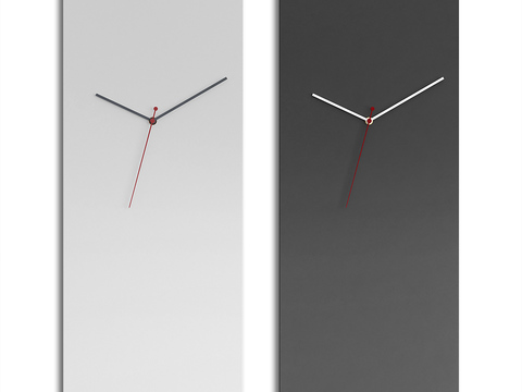 Minimalist clock wall clock