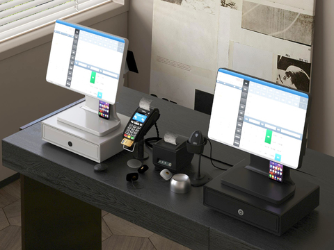 Cash register cashier scanner