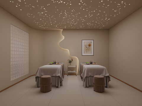 Quiet SPA Care Room Beauty Salon