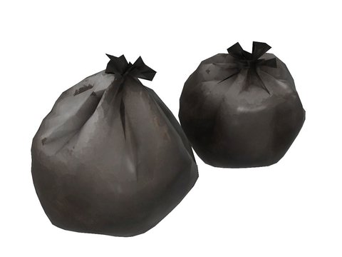 Garbage bag garbage bag free