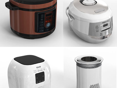 Modern rice cooker pressure cooker air purifier air fryer combination