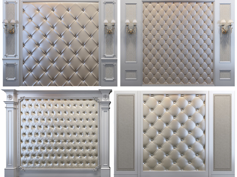 European-style soft bag Wall