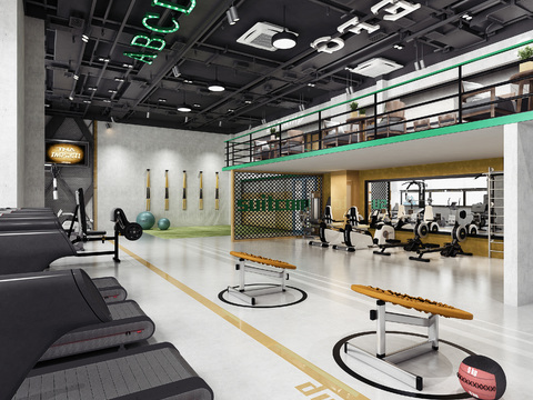 Industrial wind gym