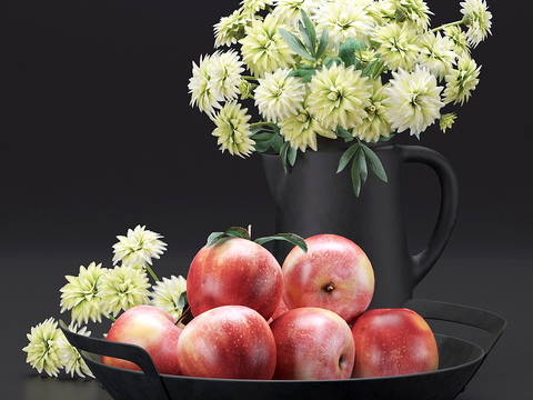 modern apple chrysanthemum