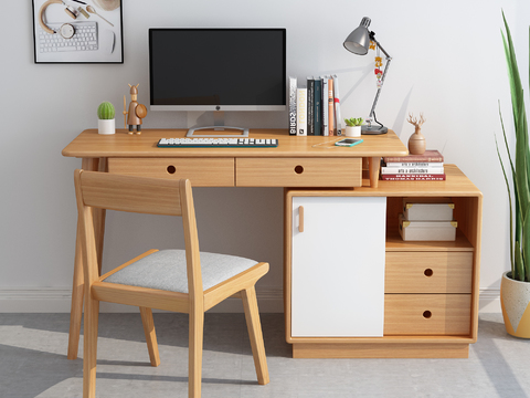 Nordic Log Desk and Chair