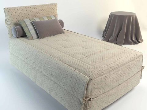 Modern fabric single bed free