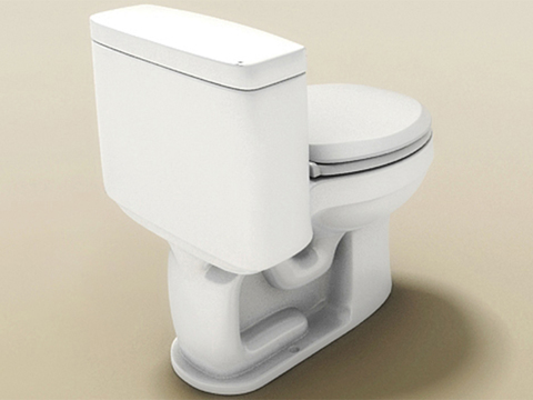 Modern toilet free