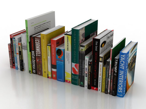 Modern Simple Bookshelf Ornaments Free