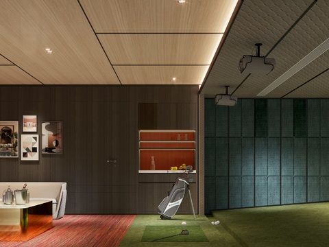 Modern Indoor Golf Club