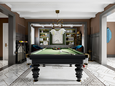 American Lounge Billiards Room