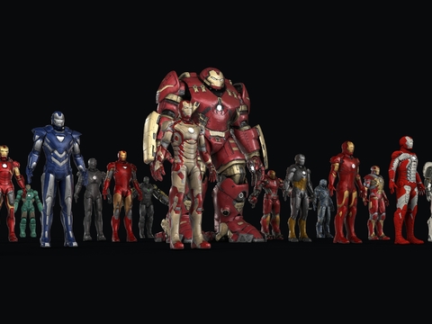 Modern Iron Man Avengers Toy Handset