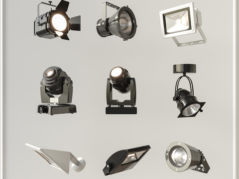 Modern stage lamp projection spotlight