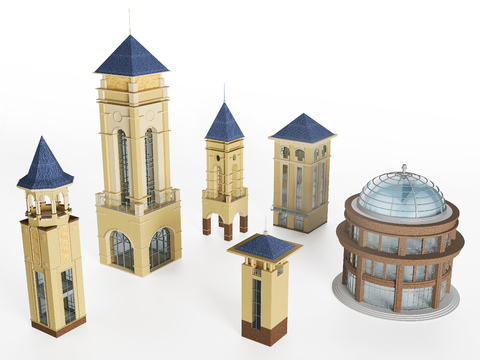 European-style Bell Tower Combination