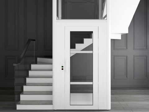 Modern Stair Sightseeing Elevator