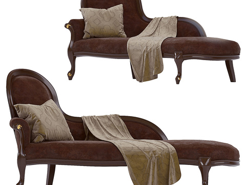 American-style chaise longue beauty couch