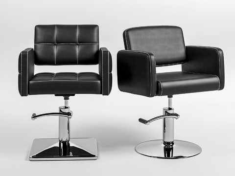 Modern adjustable barber chair