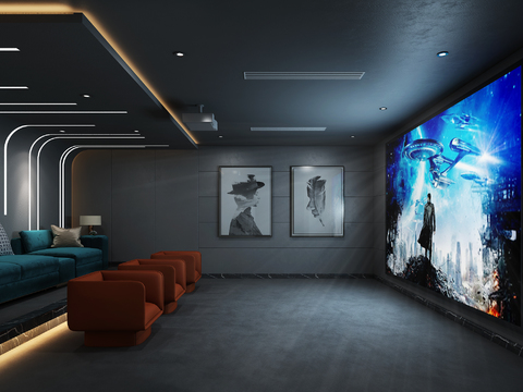 modern video room