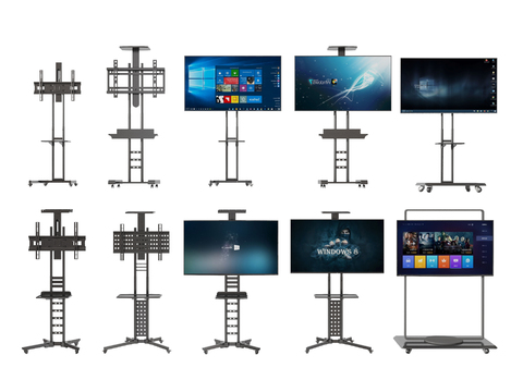 Smart screen conference screen bracket display