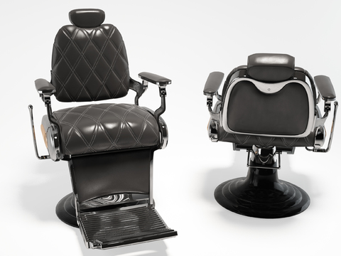 Modern Leather Barber Chair