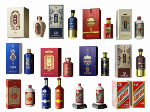 liquor maotai bottle