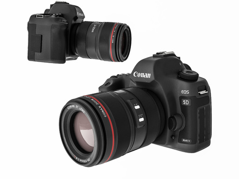 Modern Canon 5D SLR Camera