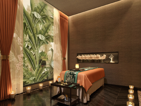 Southeast Asia SPA Health Club Care Room