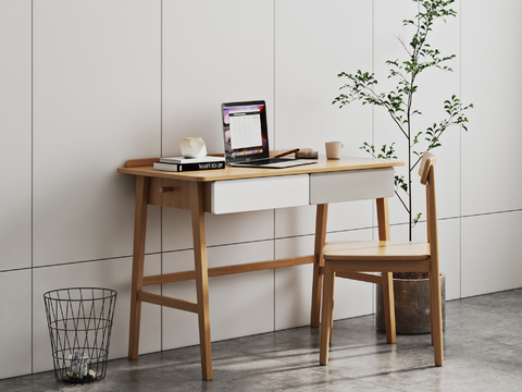 Nordic Log Desk and Chair