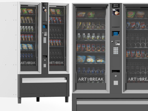 Modern Automatic Snack Vending Machine