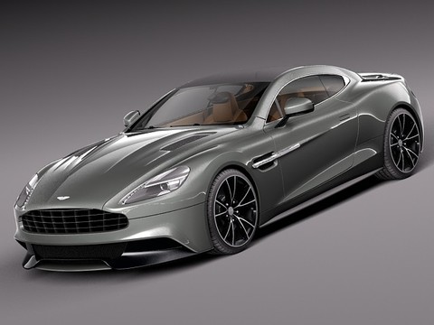 Modern Aston Martin sports car