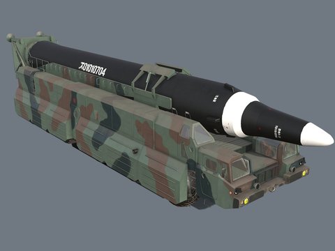 modern missile vehicle