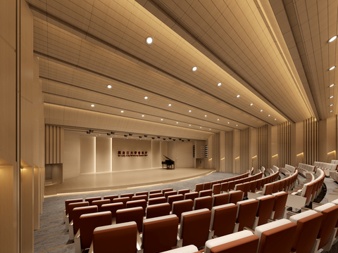 Modern School Music Auditorium Report Hall