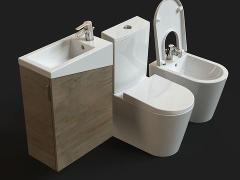 Modern sink toilet free