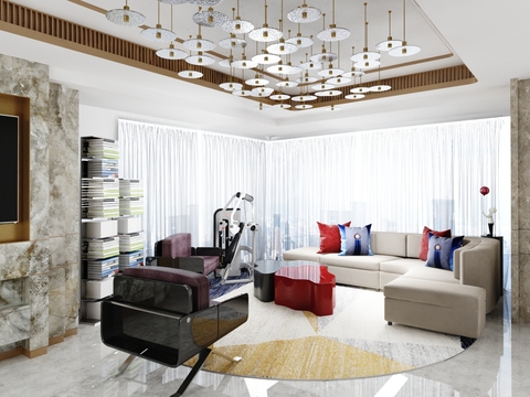 LSD Ge Yaxi design modern living room