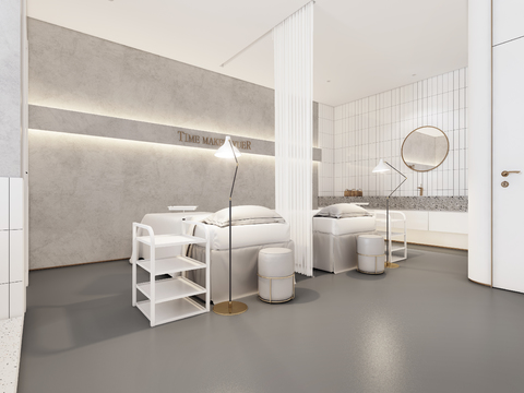 Modern beauty care room