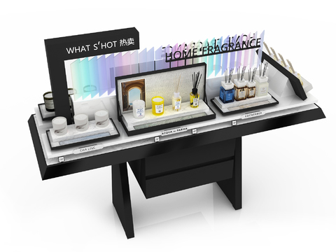 Modern Aromatherapy Perfume Display Table