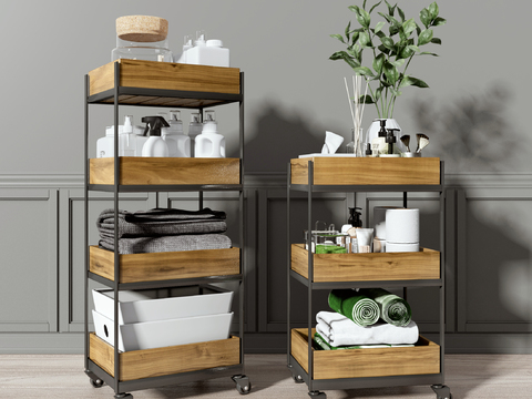 Nordic Bathroom Storage Cabinet