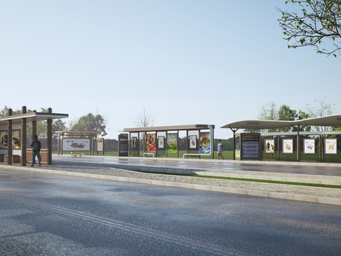 Bus stop shelters