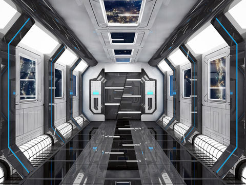 Post-modern capsule aisle