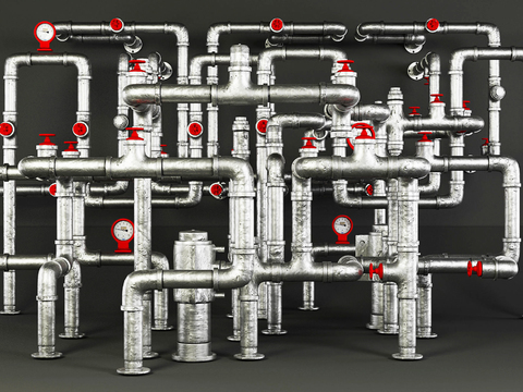 Industrial wind gas pipeline valve