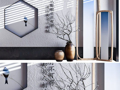 New Chinese-style furnishings small scenery