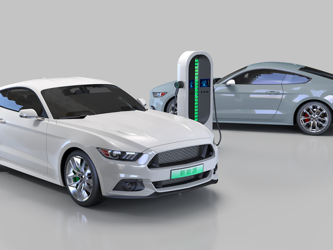 Modern new energy electric vehicle charging pile