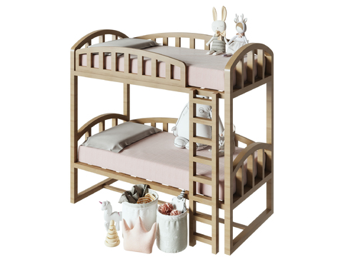 kids Bed Bucking Bed High and Low Bed