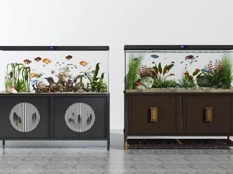 New Chinese Fish Tank Aquarium