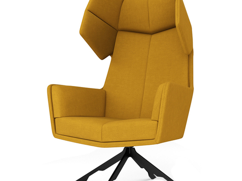 Modern minimalist fabric office chair free