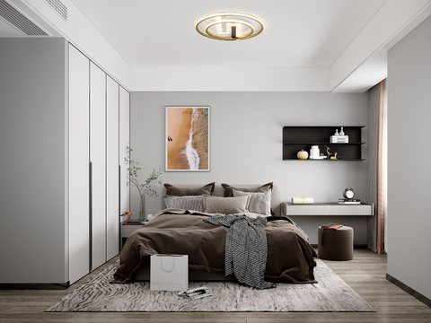 Modern bedroom for free