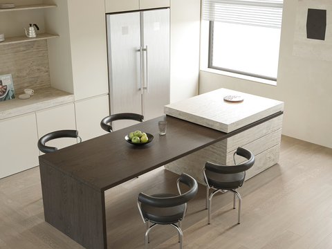 cassina Nakajima Dining Table and Chair