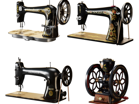 vintage sewing machine